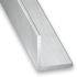 Cornière égale aluminium brut 50 x50 x 1,5 mm 2,50 m CQFD