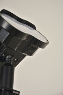 Spot à piquer solaire LED Wally noir IP65 80 lumens  blanc neutre - COREP