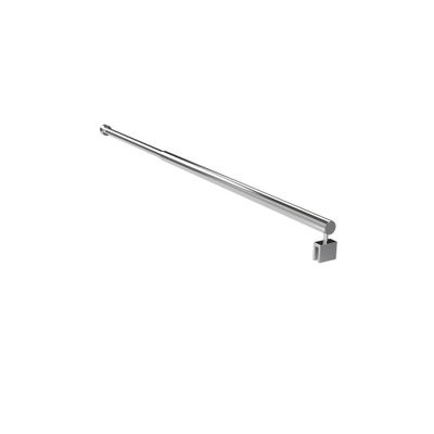 Barre de fixation murale chromee extensible 70-100 cm paroi de douche à l'italienne AURLANE