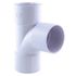 Culotte PVC évacuation 87° femelle/femelle Ø40 blanc - FITT