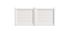 Portail battant aluminium ENZO l.3,50 x H.1,75 m blanc - PREFALU