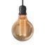 Ampoule LED G95 Hologramme globe verre ambré 4 W = 200 Lumens blanc chaud - XANLITE
