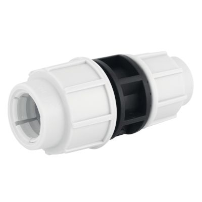Raccord plastique manchon inégal pour tubes PE diamètre 32 et 25 mm FITT