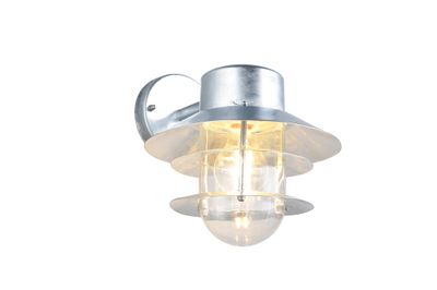 Applique extérieur descendante E27 IP44 10W Zinc - Ruvuma TRIO