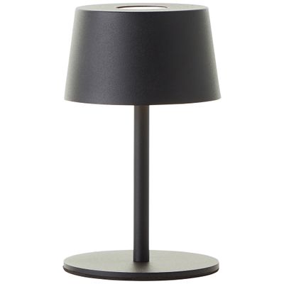 Lampe à poser extérieur rechargeable LED noir JONA- BRILLIANT