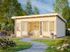 Chalet de jardin en bois Lisa avec toit plat - 25,8 m² hors-tout - Livraison à domicile incluse - PALMAKO