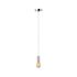 Suspension gris chrome métal IP44 60W E27 LARUS PAULMANN