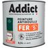 Peinture FER Brillant vert mousse Ral 6006 0,5 L - ADDICT