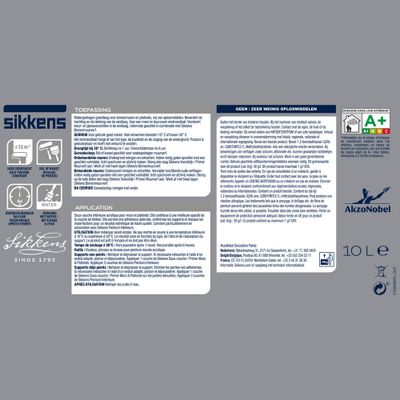 Sous-couche pour peinture intérieure 10 l SIKKENS