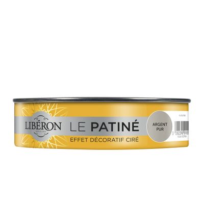Cire effet décoratif patiné argent 150 mL - LIBERON