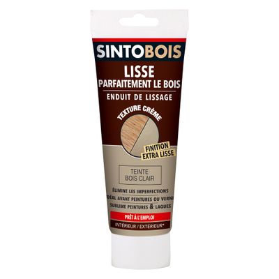 Enduit de lissage bois clair 250 gr SINTOBOIS