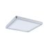 Plafonnier LED salle de bain IP44 1160 lumens lumière blanc variable 19x19cm Chrome - Atria Shine PAULMANN