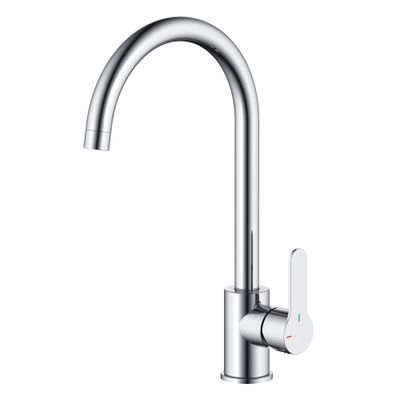 Robinet de cuisine bec rond Chrome Gribs - EDOUARD ROUSSEAU