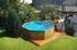 Piscine hors sol ronde bois massif Ø 500 cm  471 x 571 cm hauteur 116 cm, Livraison à domicile incluse - WEKA