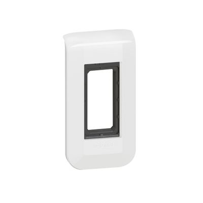 Plaque de finition 1 module Blanc - Mosaic LEGRAND