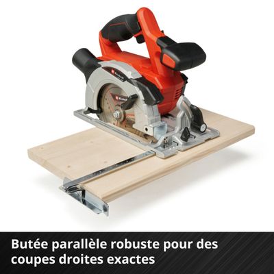 Scie circulaire sans fil diamètre lame 150 mm alésage 10 mm 18 V TE-CS 165 Li-Solo EINHELL