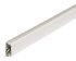 Moulure 12x30 mm blanche 1 compartiment longueur 2m TEHALIT