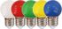 Ampoules LED E27 standard 1W 5 couleurs par 5 - ARLUX