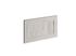 Façade tiroir à cadre effet bois blanchi pour meuble de cuisine Quadro ANV-01 OAK 35 x 60 cm OFITRES