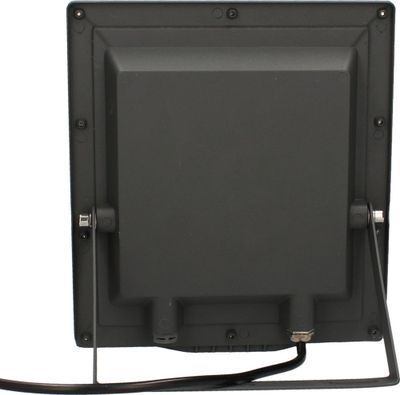 Projecteur extérieur LED solaire Prisma anthracite IP66 1500 lumens lumière du jour - ARLUX