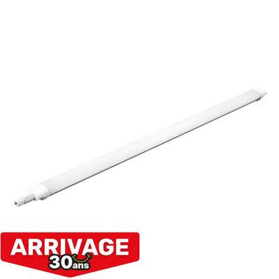 Réglette LED étanche plate IP65 120cm - GEFOM