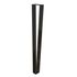 Pied métal noir plat H 710 mm CIME