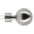 Embout déco boule en métal diam 20 mm Finition Chrome par 2 - MOBOIS