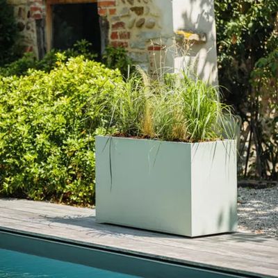 MURET BASALT EFFET BETON VERT 99X39X60 CM