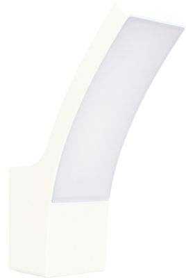 Applique extérieur LED Curve blanc IP44 1000 lumens blanc chaud - ARLUX
