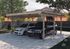 Carport double -  616 - 500 x 300 cm Livraison gratuite domicile WEKA