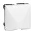 Sortie de câble 2 modules finition blanche Mosaic LEGRAND