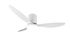 Ventilateur de plafond avec lumière LED + télécommande Blanc Ø132cm - Göteborg REALITY