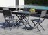 Chaise de jardin pliante LUCCA aluminium graphite lot de 2, Livraison à domicile incluse - PROLOISIRS