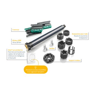 Kit remplacement radio io 10 Nm fenêtre - SOMFY
