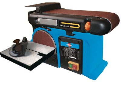 Combiné ponceur à bande et à disque 370 W LOPON150 - LEMAN