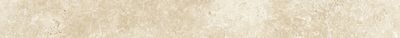 Plinthe carrelage de sol intérieur beige TRAVIA 7,5 x 60,4 cm ERMES