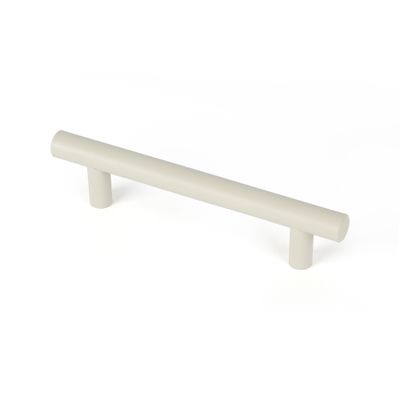 Poignée de meuble cylindrique inox greige mat entraxe 96 mm REI