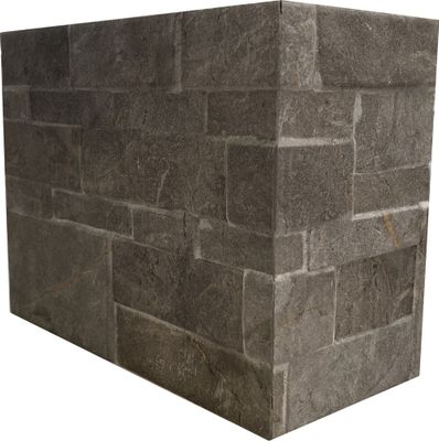 Angle parement mural intérieur/extérieur gris CUSNA 20X10 cm IMSO