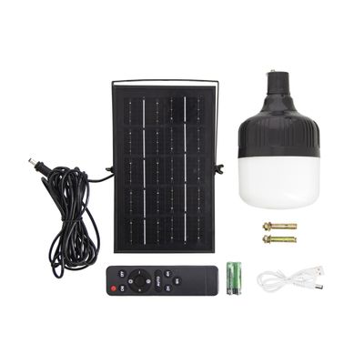 Lanterne à suspendre solaire/USB LED noir IP44 250 lumens Lumière du jour - XANLITE