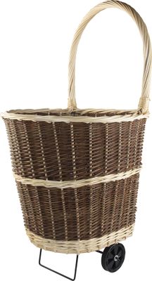 Chariot à bûches en osier MODULO STORAGE