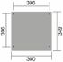 Tonnelle -  657 T.2 avec parois - 338 x 120 cm Livraison gratuite domicile WEKA