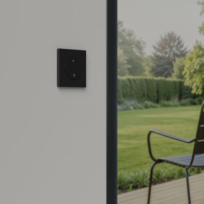 Interrupteur volet-roulant connecté Wiser Odace 2025 noir - SCHNEIDER ELECTRIC