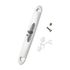 Poignée intérieure blanche Essentiel pour baie coulissante aluminium CLOSY