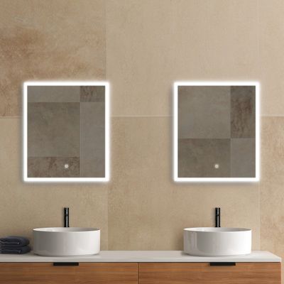 Miroir LED 70x60 cm BISHOP 2 - MP GLASS