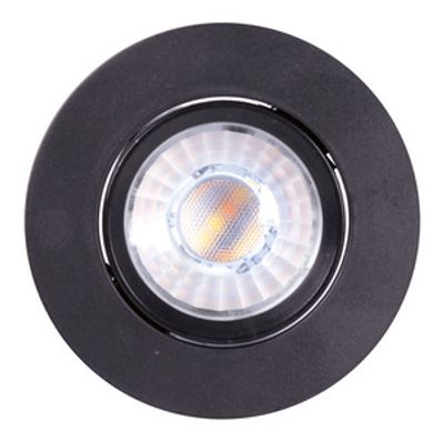 Spot LED encastrable dimmable orientable Noir - Iris ARIC