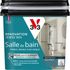 Peinture de rénovation pour salle de bain bleu pétrole finition satinée 0,75 L - V33