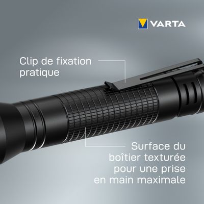 Lampe torche alu F20 pro 250 Lumens VARTA
