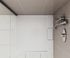 Receveur de douche 100x100 cm résine blanc brillant Island - OCEA