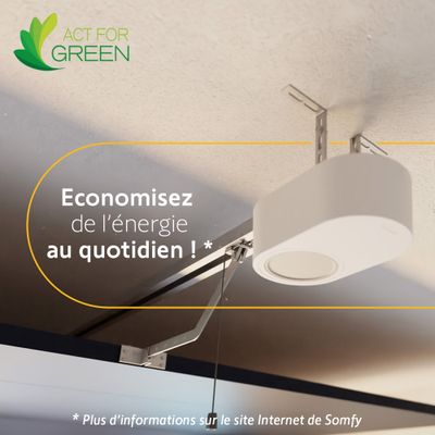 Motorisation pour porte de garage SERENIA IO 700 - SOMFY