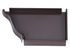 Talon corniche droit aluminium marron pour gouttière EDILIANS